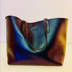 Coach Oil Slick Tote